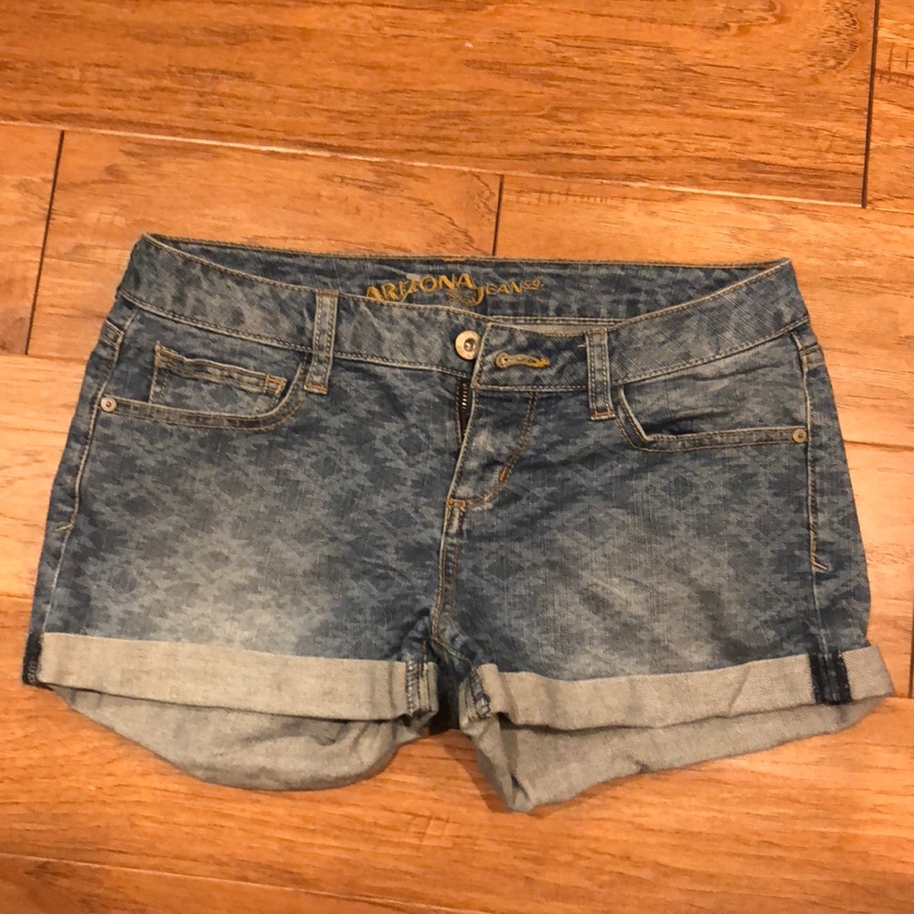Patterned Arizona jean shorts